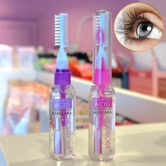 Smudge-resistant hydrating mascara tube for Pakistani lashes on white background