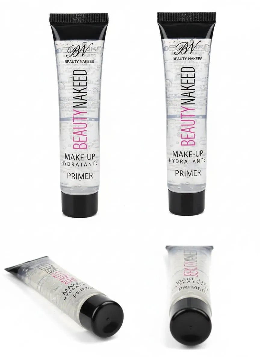 Silicone-free hydrating gel primer texture on skin