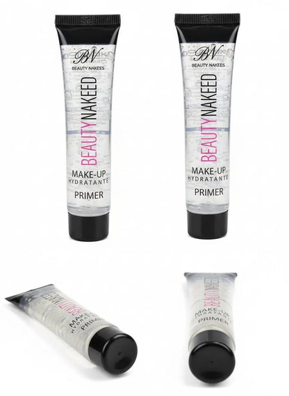 Silicone-free hydrating gel primer texture on skin